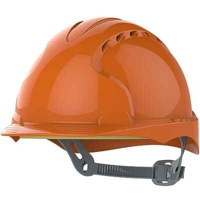 JSP Casque EVO2 ventilé glissière orange JSP Casque EVO2 ventilé glissière orange