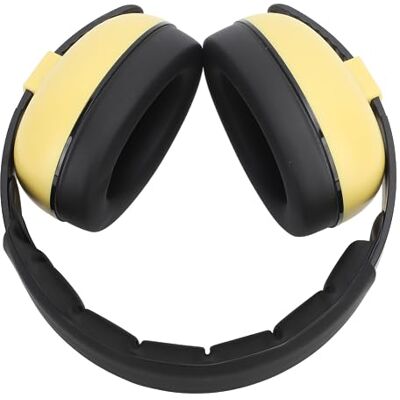 DAUZ Cache-oreilles à Réduction de Bruit pour bébé, écouteurs de Protection Auditive Portables en Cuir PU pour Concert pour Nourrissons (Jaune) DAUZ Cache-oreilles à Réduction de Bruit pour bébé, écouteurs de Protection Auditive Portables en Cuir PU pour Concert pour Nourrissons (Jaune)