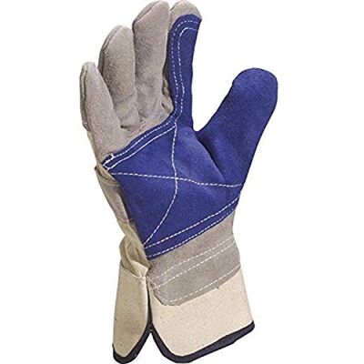 Deltaplus Delta plus Gants synthétiques en cuir Gants américains en croûte de cuir de vachette renforcé 2A taille 10 Deltaplus Delta plus Gants synthétiques en cuir Gants américains en croûte de cuir de vachette renforcé 2A taille 10