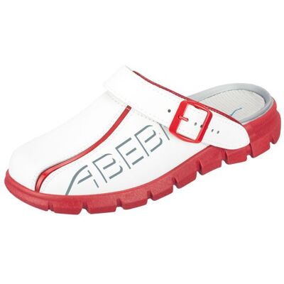 Abeba 7313-41 Dynamic Chaussures sabot Taille 41 Blanc/Rouge Abeba 7313-41 Dynamic Chaussures sabot Taille 41 Blanc/Rouge