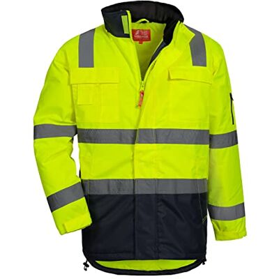 Nitras Parka de sécurité Motion Tex Viz, jaune/bleu, XL Nitras Parka de sécurité Motion Tex Viz, jaune/bleu, XL