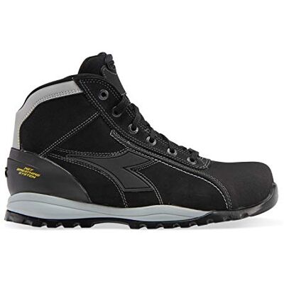 Diadora CHAUSSURES DE SÉCURITÉ HAUTE NOIRS S3 SRA HRO ESD GLOVE TECH HIGH PRO 173527800130, Noir, 42 EU Diadora CHAUSSURES DE SÉCURITÉ HAUTE NOIRS S3 SRA HRO ESD GLOVE TECH HIGH PRO 173527800130, Noir, 42 EU