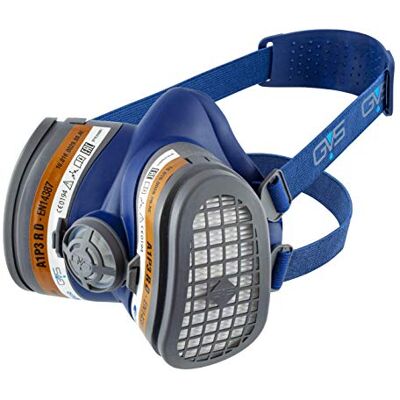 GVS SPR503 Masque Elipse avec filtres A1P3 pour gaz organiques et poussières, M/L GVS SPR503 Masque Elipse avec filtres A1P3 pour gaz organiques et poussières, M/L