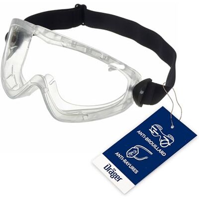 Dräger X-pect 4200 Lunettes de protection anti-buée pour porteurs Dräger X-pect 4200 Lunettes de protection anti-buée pour porteurs