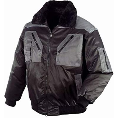 texxor 4170-XXXL Oslo Pilote-Veste de Travail, Noir/Anthracite, Taille XXXL texxor 4170-XXXL Oslo Pilote-Veste de Travail, Noir/Anthracite, Taille XXXL
