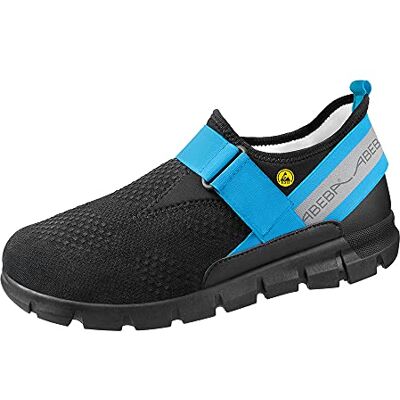 Abeba 37376 – Chaussons Noir/bleu ESD – 35 Abeba 37376 – Chaussons Noir/bleu ESD – 35