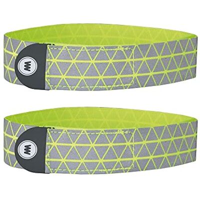 Wowow Unbekannt RYU Bande réfléchissante avec Fermeture Velcro Jaune 37 x 2,5 cm Wowow Unbekannt RYU Bande réfléchissante avec Fermeture Velcro Jaune 37 x 2,5 cm
