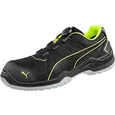 PUMA Safety Fuse TC Green Low Chaussures de travail, chaussures de sécurité S1P ESD SRC avec embout en fibre de verre, protection anti-perforation, antidérapantes, végétaliennes, légères, pour homme PUMA Safety Fuse TC Green Low Chaussures de travail, chaussures de sécurité S1P ESD SRC avec embout en fibre de verre, protection anti-perforation, antidérapantes, végétaliennes, légères, pour homme