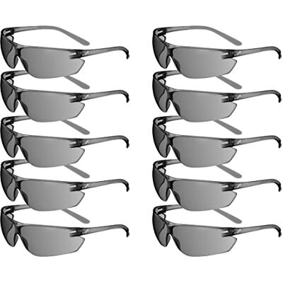 ACE FL-15G Lunettes de protection pour le travail EN 166 & protection UV Lunettes pour le travail Transparentes Lot de 10 ACE FL-15G Lunettes de protection pour le travail EN 166 & protection UV Lunettes pour le travail Transparentes Lot de 10