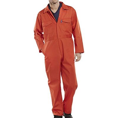 Beeswift pcbsor38 Combinaison de travail en polycoton PC B/Orange 38 Beeswift pcbsor38 Combinaison de travail en polycoton PC B/Orange 38