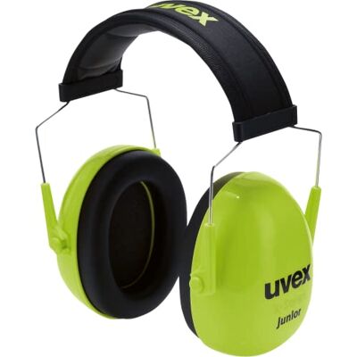 Uvex Protection auditive K Junior Noir Lime Uvex Protection auditive K Junior Noir Lime