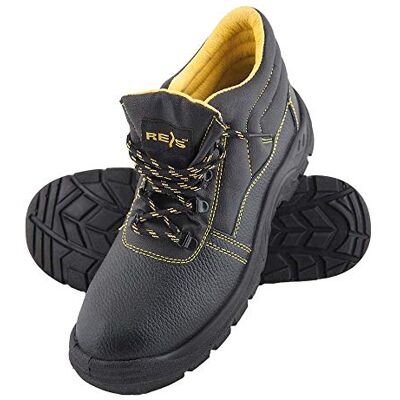 REIS Bryes-T-Sb_43 Yes Chaussures de sécurité Noir/jaune Pointure 43 REIS Bryes-T-Sb_43 Yes Chaussures de sécurité Noir/jaune Pointure 43