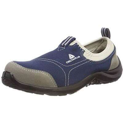 Deltaplus Delta PLus Calzado – Chaussures en Polyester et Coton, Semelle en Polyuréthane, Couleur : Gris/Bleu, Taille 37 Deltaplus Delta PLus Calzado – Chaussures en Polyester et Coton, Semelle en Polyuréthane, Couleur : Gris/Bleu, Taille 37