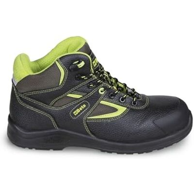 Beta 7221PEK Chaussures hautes de sécurité très flexibles et ultra légères, chaussures de travail avec tige en cuir hydrofuge avec inserts en nylon, renfort anti-abrasion au niveau des orteils, 41 EU Beta 7221PEK Chaussures hautes de sécurité très flexibles et ultra légères, chaussures de travail avec tige en cuir hydrofuge avec inserts en nylon, renfort anti-abrasion au niveau des orteils, 41 EU
