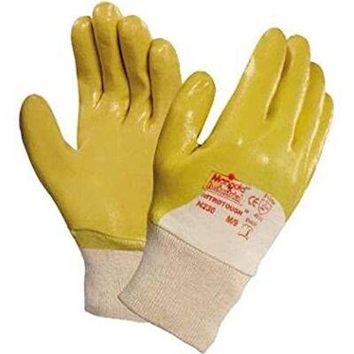 Ansell ActivArmr 47-401 Gants de travail de sécurité, Protection mécanique, Taille 9 (L), Jaune (12 Paires) Ansell ActivArmr 47-401 Gants de travail de sécurité, Protection mécanique, Taille 9 (L), Jaune (12 Paires)