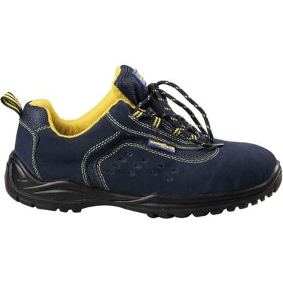 Goodyear Chaussures de sécurité hautes S1P modèle G138843 numéro 40 bleu travail Goodyear Chaussures de sécurité hautes S1P modèle G138843 numéro 40 bleu travail