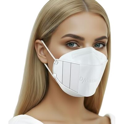 faciemF 10x masques respiratoires FFP2 LK blancs 100% fabriqués en Allemagne Masque de protection en forme de poisson Certifié CE OEKO TEX Protège-dents climatiquement neutre faciemF 10x masques respiratoires FFP2 LK blancs 100% fabriqués en Allemagne Masque de protection en forme de poisson Certifié CE OEKO TEX Protège-dents climatiquement neutre
