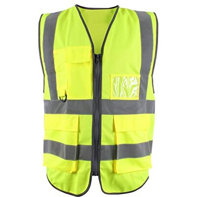 Black rock Blackrock Gilet jaune haute visibilité, sans manches, entièrement certifié EN – 5XL Black rock Blackrock Gilet jaune haute visibilité, sans manches, entièrement certifié EN – 5XL