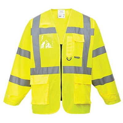 Portwest Veste de sécurité Executive Taille M Jaune S475YERM Portwest Veste de sécurité Executive Taille M Jaune S475YERM