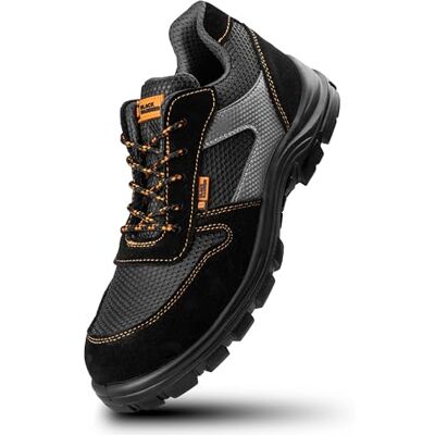 Black Hammer Chaussure de Sécurité S1P SRC Composite Protection Non métallique sans métal Baskets Chaussures de Travail et randonnée 1997 Noir (45 EU) Black Hammer Chaussure de Sécurité S1P SRC Composite Protection Non métallique sans métal Baskets Chaussures de Travail et randonnée 1997 Noir (45 EU)