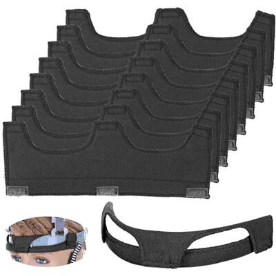 YCD Lot de 8 bandeaux de transpiration pour casque de soudage, bandeau anti-transpiration, coussin d'air YCD Lot de 8 bandeaux de transpiration pour casque de soudage, bandeau anti-transpiration, coussin d'air
