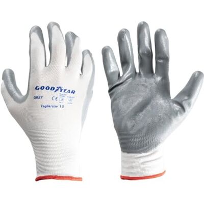 Goodyear Gants avec Paume en Nitrile TG.10 Goodyear Gants avec Paume en Nitrile TG.10