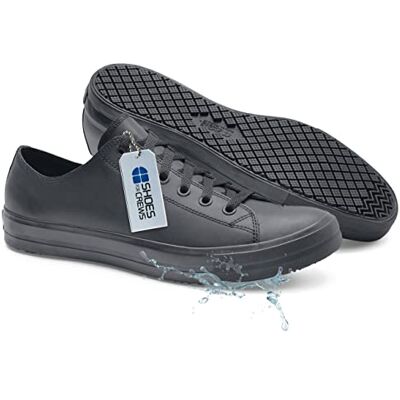 Shoes for Crews Delray, Chaussures de Travail Hommes et Femmes avec Semelles Antidérapantes, Légères, Hydrofuges, Noires Shoes for Crews Delray, Chaussures de Travail Hommes et Femmes avec Semelles Antidérapantes, Légères, Hydrofuges, Noires