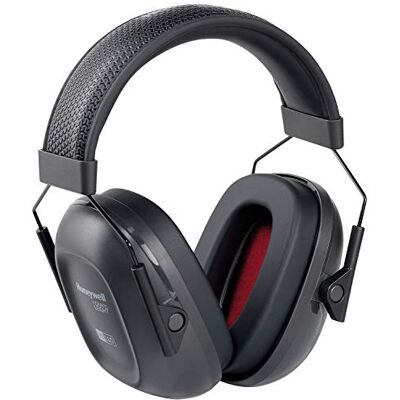Howard Leight Honeywell Cache-oreilles passif VS110 VeriShield 1035145-VS, bandeau rembourré réglable, oreillettes légères en mousse viscoélastique, rapport signal/bruit de 27 dB (lot de 1) Howard Leight Honeywell Cache-oreilles passif VS110 VeriShield 1035145-VS, bandeau rembourré réglable, oreillettes légères en mousse viscoélastique, rapport signal/bruit de 27 dB (lot de 1)