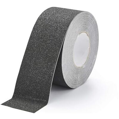 Durable DURALINE GRIP Ruban adhésif antidérapant 75 mm x 15 m pour sécuriser les escaliers, rampes Noir 108401 Durable DURALINE GRIP Ruban adhésif antidérapant 75 mm x 15 m pour sécuriser les escaliers, rampes Noir 108401