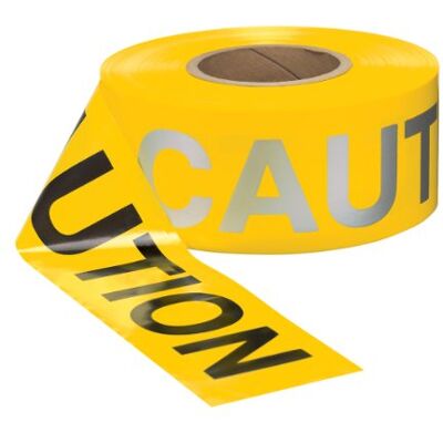 Accuform Signs MPT231 Ruban périphérique réfléchissant en plastique avec inscription « Legend Caution » 0,9 m de large x 304,5 m de long x 3 mm d'épaisseur Noir/argenté réfléchissant sur jaune Accuform Signs MPT231 Ruban périphérique réfléchissant en plastique avec inscription « Legend Caution » 0,9 m de large x 304,5 m de long x 3 mm d'épaisseur Noir/argenté réfléchissant sur jaune