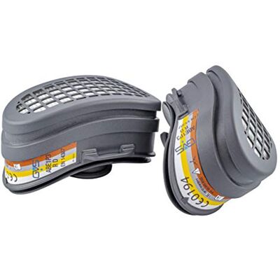 GVS Filter Technology SPR582 Paire de filtres de rechange ABE1P3 pour masques Elipse GVS Filter Technology SPR582 Paire de filtres de rechange ABE1P3 pour masques Elipse