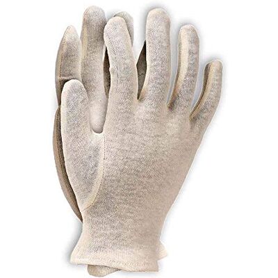 REIS RWK10 Lot de 12 gants de protection Ecru, taille 10 REIS RWK10 Lot de 12 gants de protection Ecru, taille 10