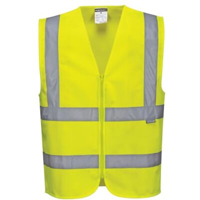 Portwest Gilet de sécurité unisexe C375 avec fermeture éclair (1 pièce) Portwest Gilet de sécurité unisexe C375 avec fermeture éclair (1 pièce)