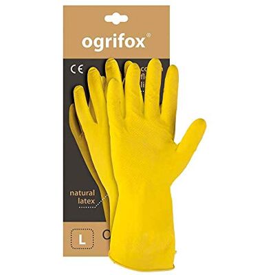 Ogrifox OX-Flox_M Ox.11.310 Flox Lot de 240 gants de protection Jaune Taille M Ogrifox OX-Flox_M Ox.11.310 Flox Lot de 240 gants de protection Jaune Taille M