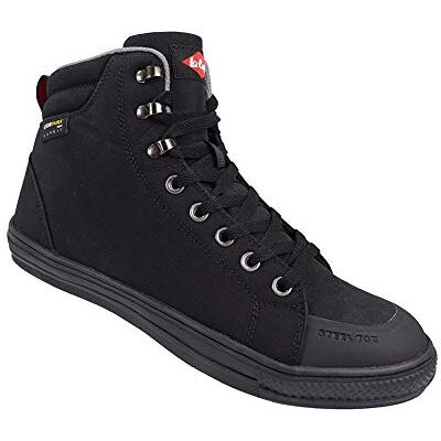 Lee Cooper Workwear SB/SRA Bottes de baseball rétro, unisexe, style moderne, bottes en Cordura, noir, 37 EU Lee Cooper Workwear SB/SRA Bottes de baseball rétro, unisexe, style moderne, bottes en Cordura, noir, 37 EU