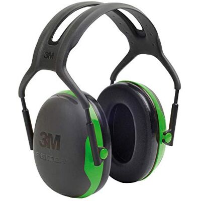 3M Peltor Casque Antibruit Série X, X1A, 27 dB, Vert 3M Peltor Casque Antibruit Série X, X1A, 27 dB, Vert