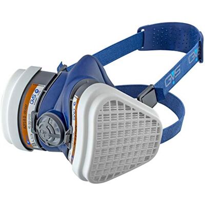 GVS Filter Technology SPR495 Elipse Masque avec filtre A2P3 contre les gaz organiques et les vapeurs jusqu'à 5000 ppm et poussière S/M GVS Filter Technology SPR495 Elipse Masque avec filtre A2P3 contre les gaz organiques et les vapeurs jusqu'à 5000 ppm et poussière S/M