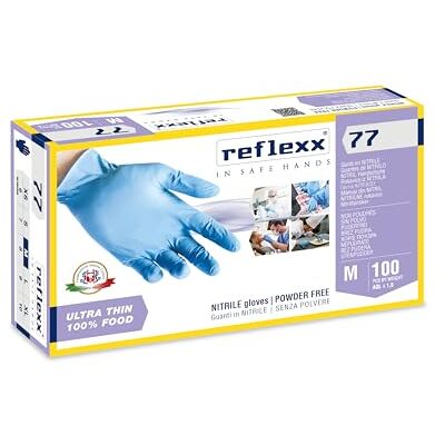 REFLEXX Gants en nitrile sans poudre R78 REFLEXX Gants en nitrile sans poudre R78