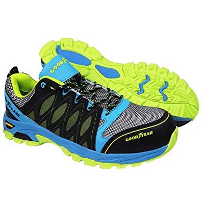 Goodyear Pour des hommes Femmes unisexe Workwear Composite Métal libre Toe sécurité Le travail des formateurs de sécurité S1 HRO SRA, Multicolore, 48 EU Goodyear Pour des hommes Femmes unisexe Workwear Composite Métal libre Toe sécurité Le travail des formateurs de sécurité S1 HRO SRA, Multicolore, 48 EU