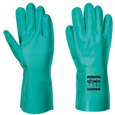 Portwest Nitrosafe chimiques Gant de cuisine Vert Large Portwest Nitrosafe chimiques Gant de cuisine Vert Large