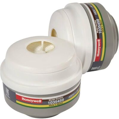 Honeywell North® 1035459PSS Twin ABEK1P3 Lot de 2 filtres à baïonnette pour masque HM500 Honeywell North® 1035459PSS Twin ABEK1P3 Lot de 2 filtres à baïonnette pour masque HM500