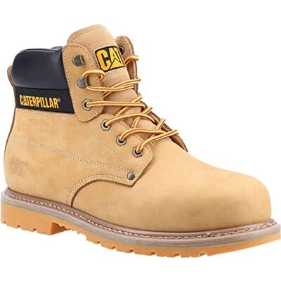 CAT erpillar Bottes de sécurité S3 GYW pour homme, Multi Blanc Brillant, 44 EU CAT erpillar Bottes de sécurité S3 GYW pour homme, Multi Blanc Brillant, 44 EU