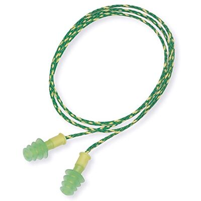 Howard Leight Honeywell Bouchons d'oreilles de rechange PerCap avec bande, en forme d'oreiller ovale, sans câble, bouchons d'oreilles jetables, 1005980 (boîte de 10 paires) Howard Leight Honeywell Bouchons d'oreilles de rechange PerCap avec bande, en forme d'oreiller ovale, sans câble, bouchons d'oreilles jetables, 1005980 (boîte de 10 paires)
