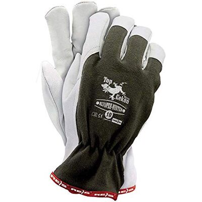 REIS RLTOPER-WINTER9 Topgekon Lot de 6 gants de protection Olive Blanc Taille 9 REIS RLTOPER-WINTER9 Topgekon Lot de 6 gants de protection Olive Blanc Taille 9