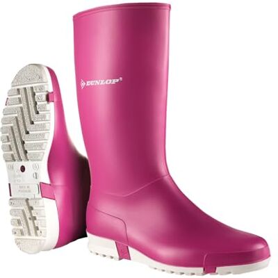Dunlop Sport RetailWellington Bottes unisexes pour adulte, rose(w), 34.5/35 EU Dunlop Sport RetailWellington Bottes unisexes pour adulte, rose(w), 34.5/35 EU