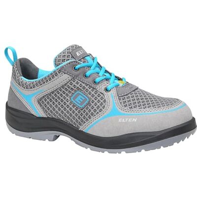 ELTEN Mila Low ESD S1 Chaussures de sécurité pour femme Chaussures de travail basses Chaussures de sécurité pour femme Certifié EN ISO 20345:S1 Embout en acier (Gris), EU 37 ELTEN Mila Low ESD S1 Chaussures de sécurité pour femme Chaussures de travail basses Chaussures de sécurité pour femme Certifié EN ISO 20345:S1 Embout en acier (Gris), EU 37