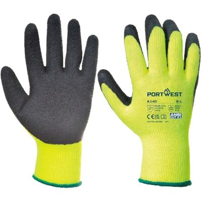 Portwest Gants thermiques avec grip travail Construction d'entretien de travail de sécurité Homme Portwest Gants thermiques avec grip travail Construction d'entretien de travail de sécurité Homme