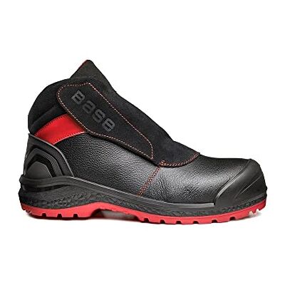 BASE Protection Sparkle S3 HRO Ci HI SRC Chaussures de sécurité, pointure 42, couleur : noir/rouge, B0880BKD42 BASE Protection Sparkle S3 HRO Ci HI SRC Chaussures de sécurité, pointure 42, couleur : noir/rouge, B0880BKD42