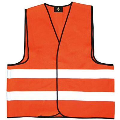 Korntex Gilet de sécurité Standard, avec Ourlet Noir Korntex Gilet de sécurité Standard, avec Ourlet Noir
