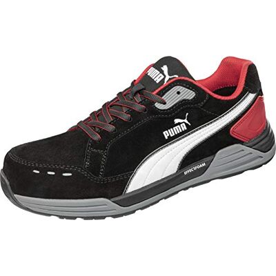 PUMA Safety Airtwist Black Red Low Chaussures de sécurité basses Taille 45 PUMA Safety Airtwist Black Red Low Chaussures de sécurité basses Taille 45